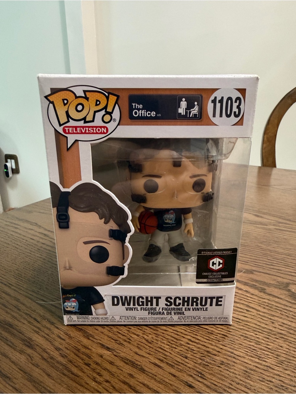 Funko Pop!  Dwight Schrute Vinyl Figure - Black, Brown